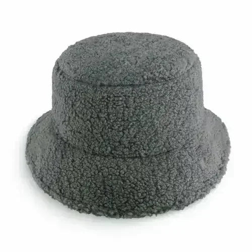 🧸 ChoKoLids Sherpa Bucket Hat – Soft Comfort Meets Sun Protection