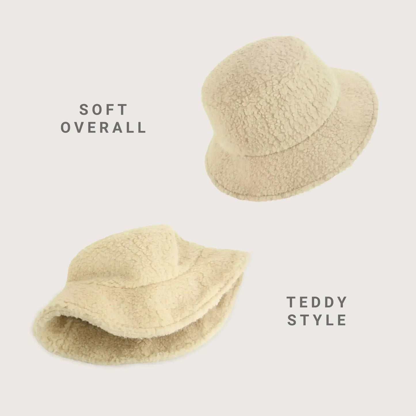 🧸 ChoKoLids Sherpa Bucket Hat – Soft Comfort Meets Sun Protection
