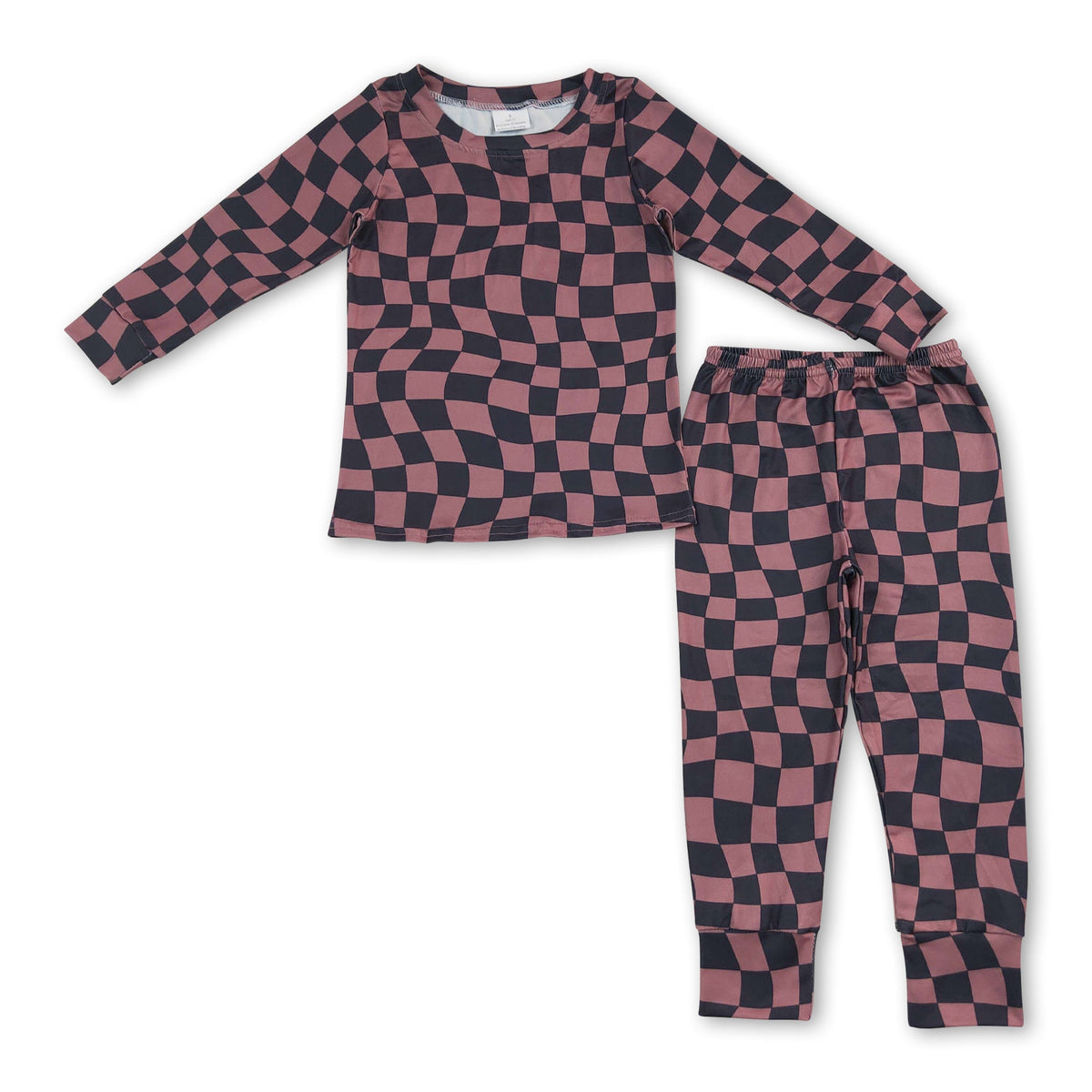 Long sleeves top pants baby kids fall pajamas set