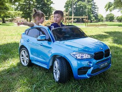 BMW X6 SUV Ride On Car 2 Seater For Children W/Magic Cars® Parental Control