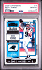 Graded 2023 Panini Contenders Retail Bryce Young #15 Rookie RC Football Card PSA 10 Gem Mint