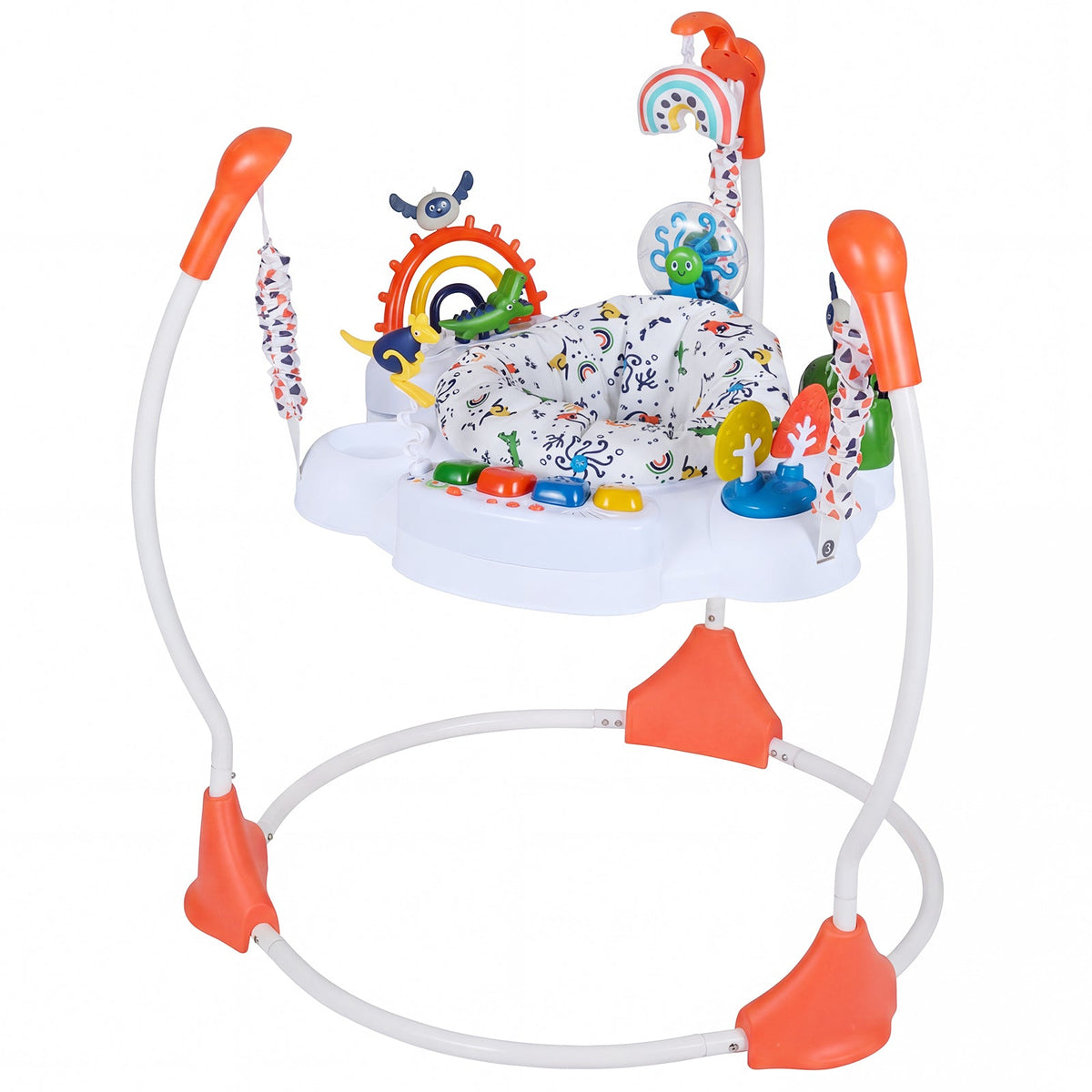 Baby Activity Center Baby Jumper and Bouncer with 6 Interactive Toys Lights and Music