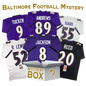 Autographed/Signed Baltimore Football Jersey Mystery Box with PSA JSA or Beckett COA