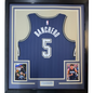 Framed Autographed/Signed Paolo Banchero 35x39 Orlando Nike Swingman City Edition Jersey Fanatics COA