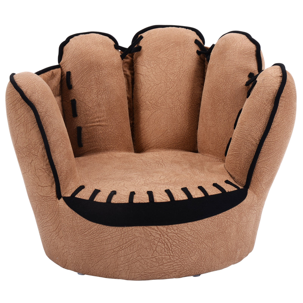 Household Five Fingers Baseball Glove Shaped Kids Leisure Upholstered Sofa