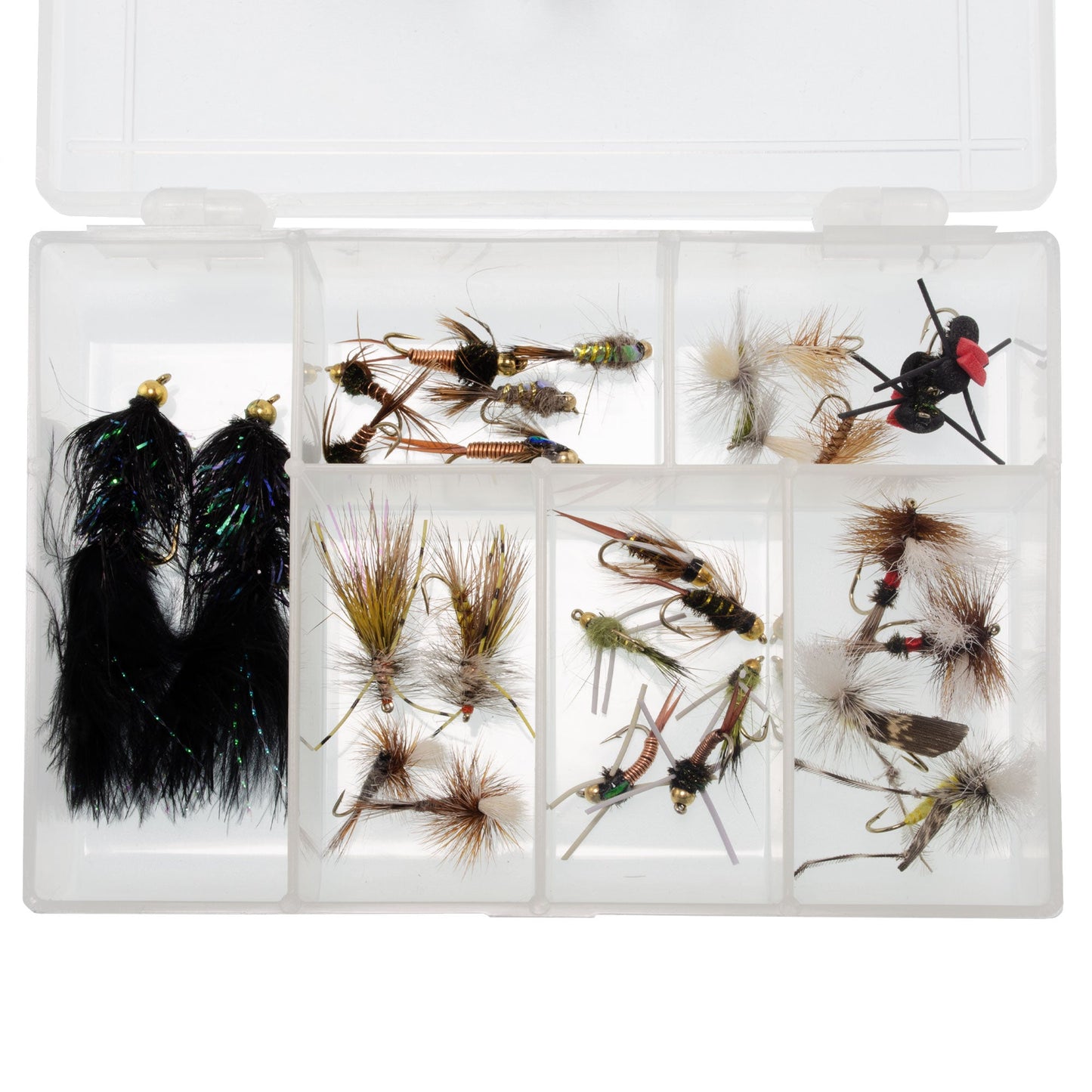 Essential 28 Trout Fly Assortment  – For Beginner or Advanced Fly Fishers