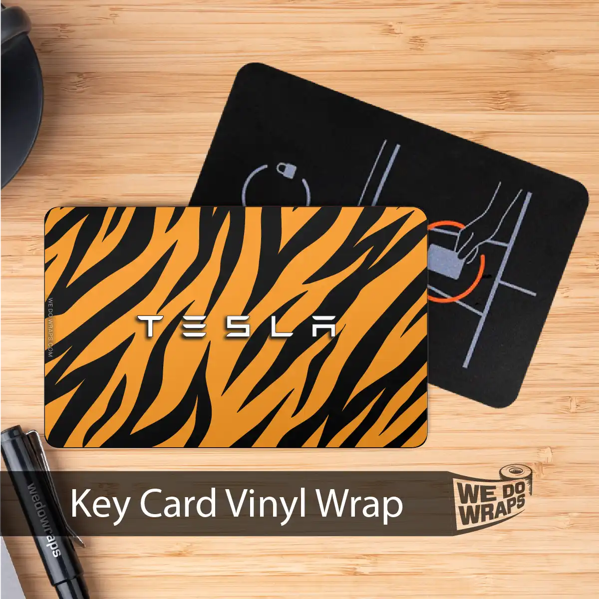 Bengal Tiger Fur | NFC Key Card Wrap