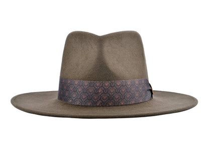 Wool Felt Flat Brim Hat Trendly Gypsy