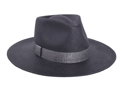 Onyx Panama Hat - Handwoven Hat