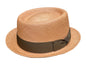 Pork Pie Trilby Panama Hat - Handwoven