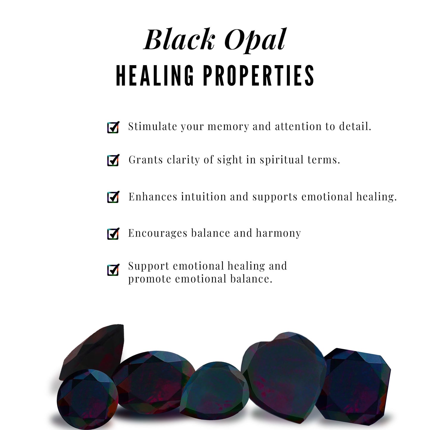 Claw Set Round Black Opal and Diamond Promise Ring