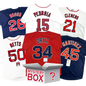 Autographed/Signed Boston Baseball Jersey Mystery Box with PSA JSA or Beckett COA