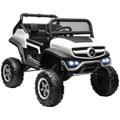 Mercedes-Benz Unimog 12V Kids Ride on Truck with Remote Control - Officially Licensed