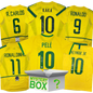 Brazil Soccer Autographed/Signed Jersey Mystery Box with PSA JSA or Beckett COA