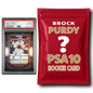 Brock Purdy PSA 10 Graded Football Rookie Card Mystery Pack