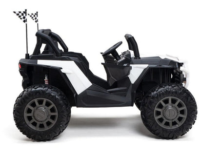 2-Seater 24V Electric Ride-On ATV Buggy with Magic Cars Remote Control for Kids