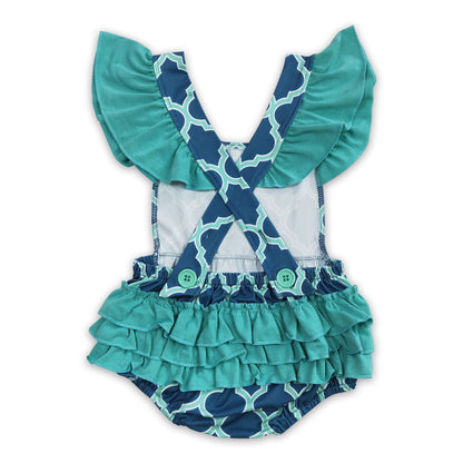 Girl flutter sleeve bubbles
