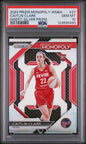 Graded 2024 Panini Prizm Monopoly WNBA Caitlin Clark #27 Silver Prizm Rookie RC Basketball Card PSA 10 Gem Mint