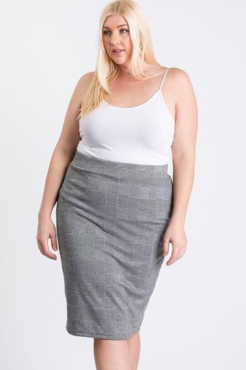 “Beatrix” Plaid Skirt