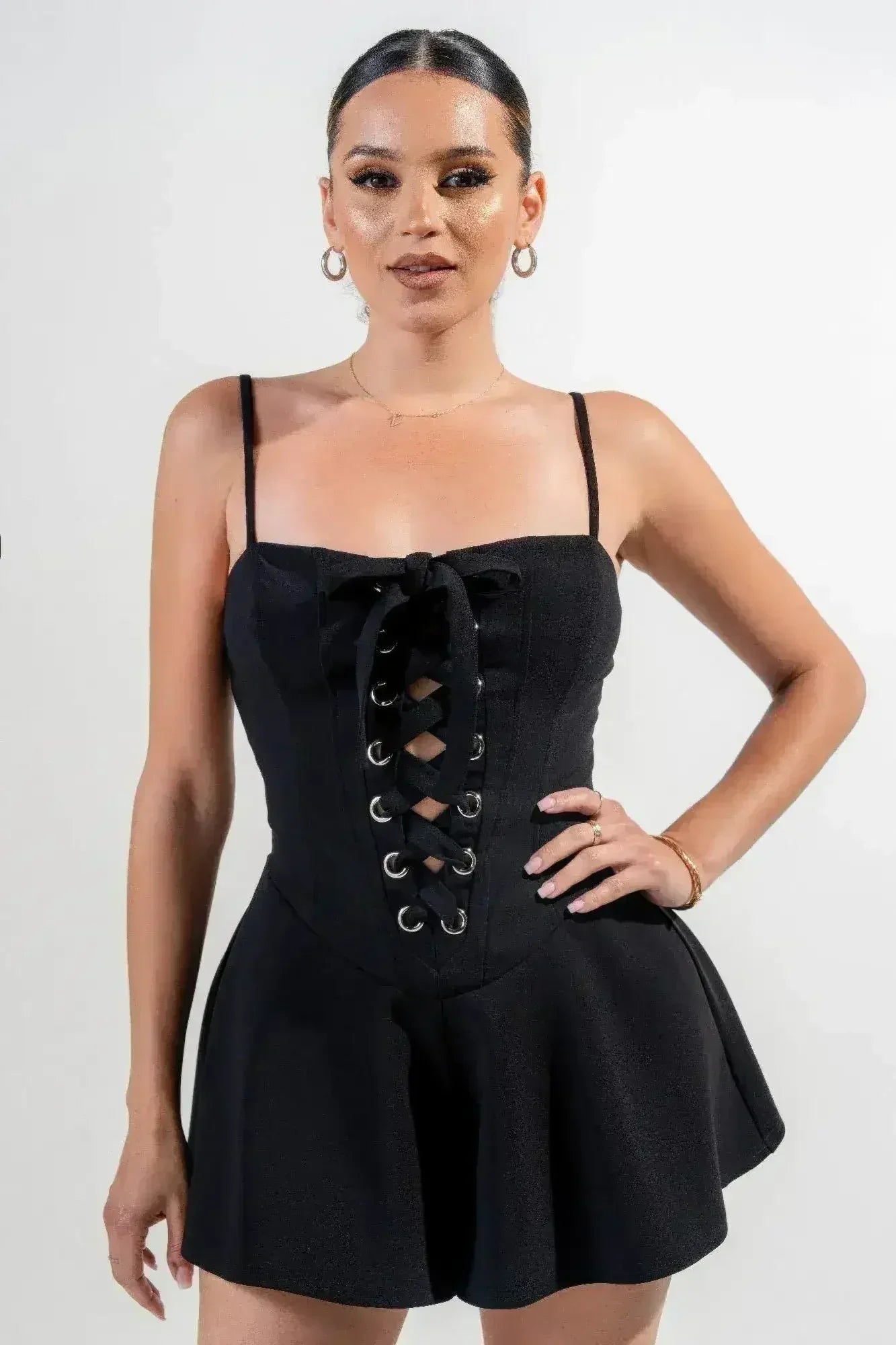 Stretch Woven Jumpsuit