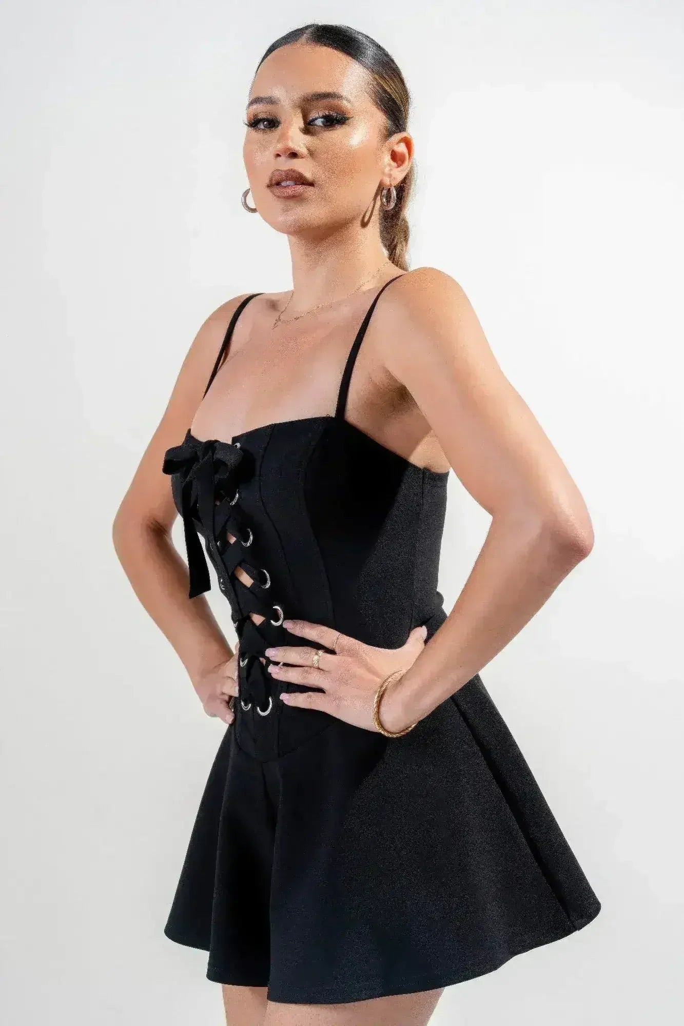 Stretch Woven Jumpsuit
