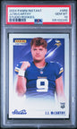 Graded 2024 Panini Instant JJ McCarthy #SR8 Studio Rookies /1672 Rookie RC Football Card PSA 10 Gem Mint