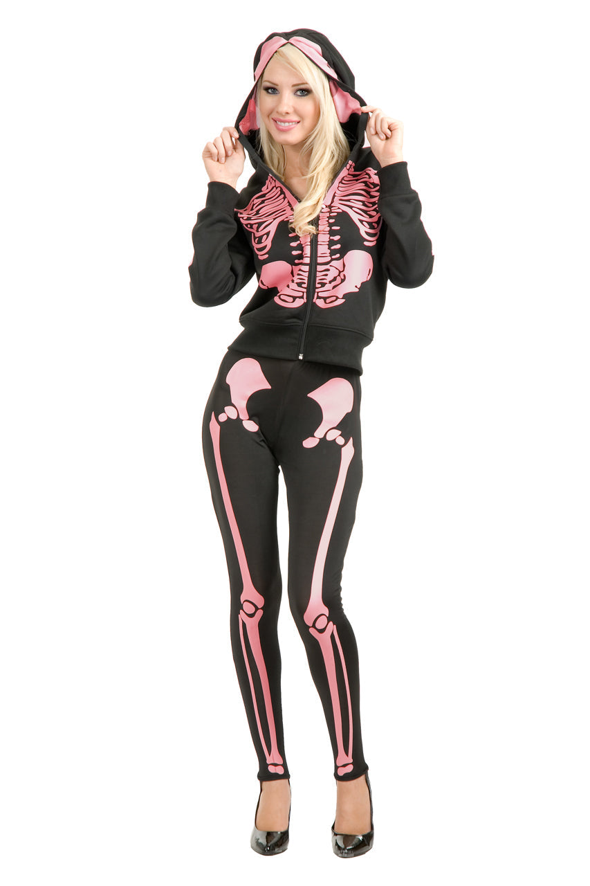 Hooded Skeleton Sweatshirt