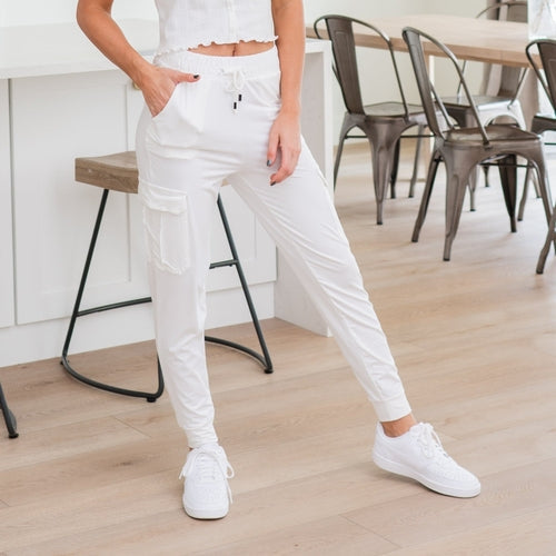 Ultra Soft Joggers with Cargo Pocket