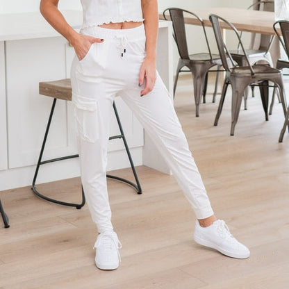 Ultra Soft Joggers with Cargo Pocket