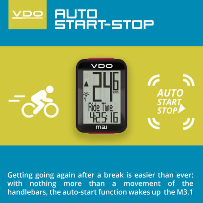 VDO Bicycle Computer M3.1 (Wireless)