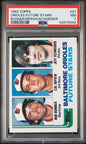 Graded 1982 Topps Cal Ripken Jr. #21 Rookie RC Baseball Card PSA 7 NM
