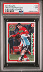 Graded 2011 Panini Portgual De Ouro Cristiano Ronaldo #126 Lionel Messi Soccer Card PSA 7 Near Mint
