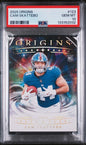 Graded 2025 Panini Origins Cam Skattebo #123 Rookie RC Football Card PSA 10 Gem Mint