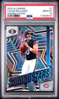 Graded 2024 Panini Illusions Caleb Williams #1 Shining Stars Rookie RC Football Card PSA 10 Gem Mint