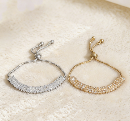 Full Diamond Row Bracelet