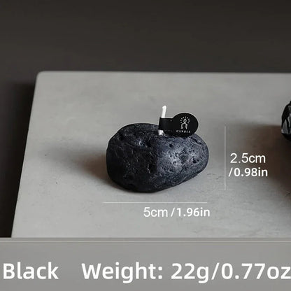 Candles - Meteorite Stone Set