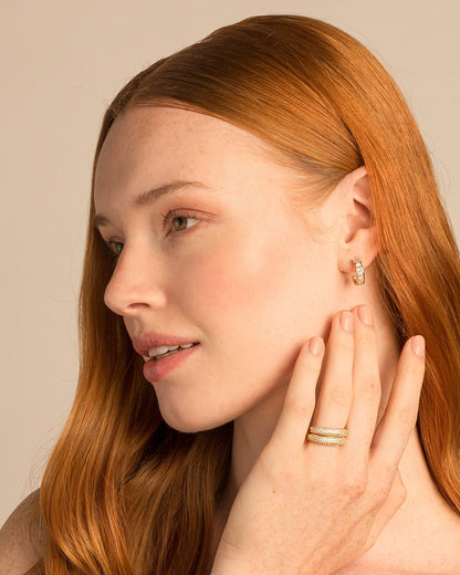 Unstoppable Pave Ring