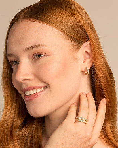 Unstoppable Pave Ring