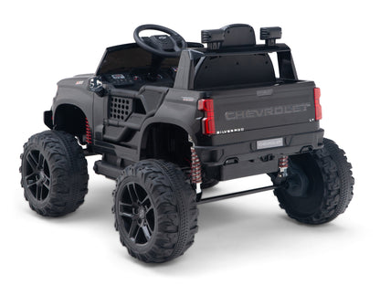 Chevy Silverado Monster Pickup Truck Ride On Toy Truck For Children W/Magic Cars® Wireless Parental Control
