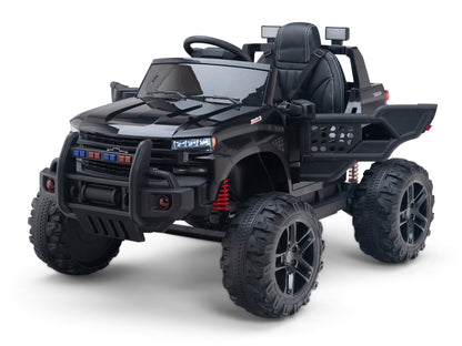 Chevy Silverado Monster Pickup Truck Ride On Toy Truck For Children W/Magic Cars® Wireless Parental Control