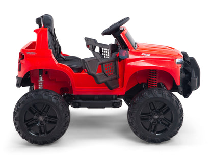 Chevy Silverado Monster Pickup Truck Ride On Toy Truck For Children W/Magic Cars® Wireless Parental Control