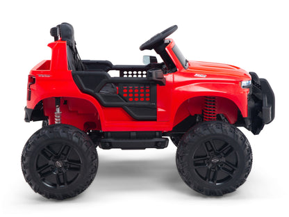 Chevy Silverado Monster Pickup Truck Ride On Toy Truck For Children W/Magic Cars® Wireless Parental Control