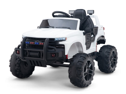 Chevy Silverado Monster Pickup Truck Ride On Toy Truck For Children W/Magic Cars® Wireless Parental Control