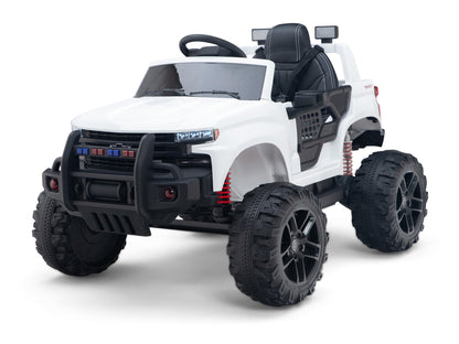 Chevy Silverado Monster Pickup Truck Ride On Toy Truck For Children W/Magic Cars® Wireless Parental Control