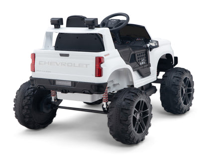 Chevy Silverado Monster Pickup Truck Ride On Toy Truck For Children W/Magic Cars® Wireless Parental Control