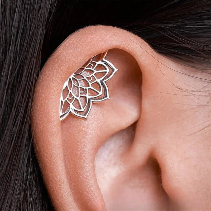 Gothic Hollow Web Earrings for Men and Women