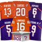 Autographed/Signed Clemson University College Football Jersey Mystery Box with PSA JSA or Beckett COA