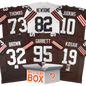 Autographed/Signed Cleveland Football Jersey Mystery Box with PSA JSA or Beckett COA