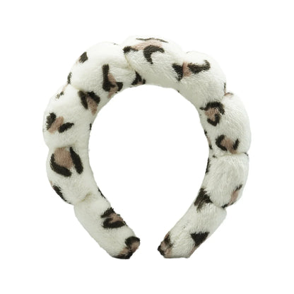 CloudSoft Skin Care Headbands Leopard