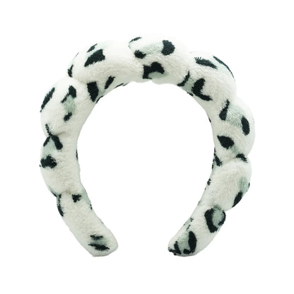 CloudSoft Skin Care Headbands Leopard